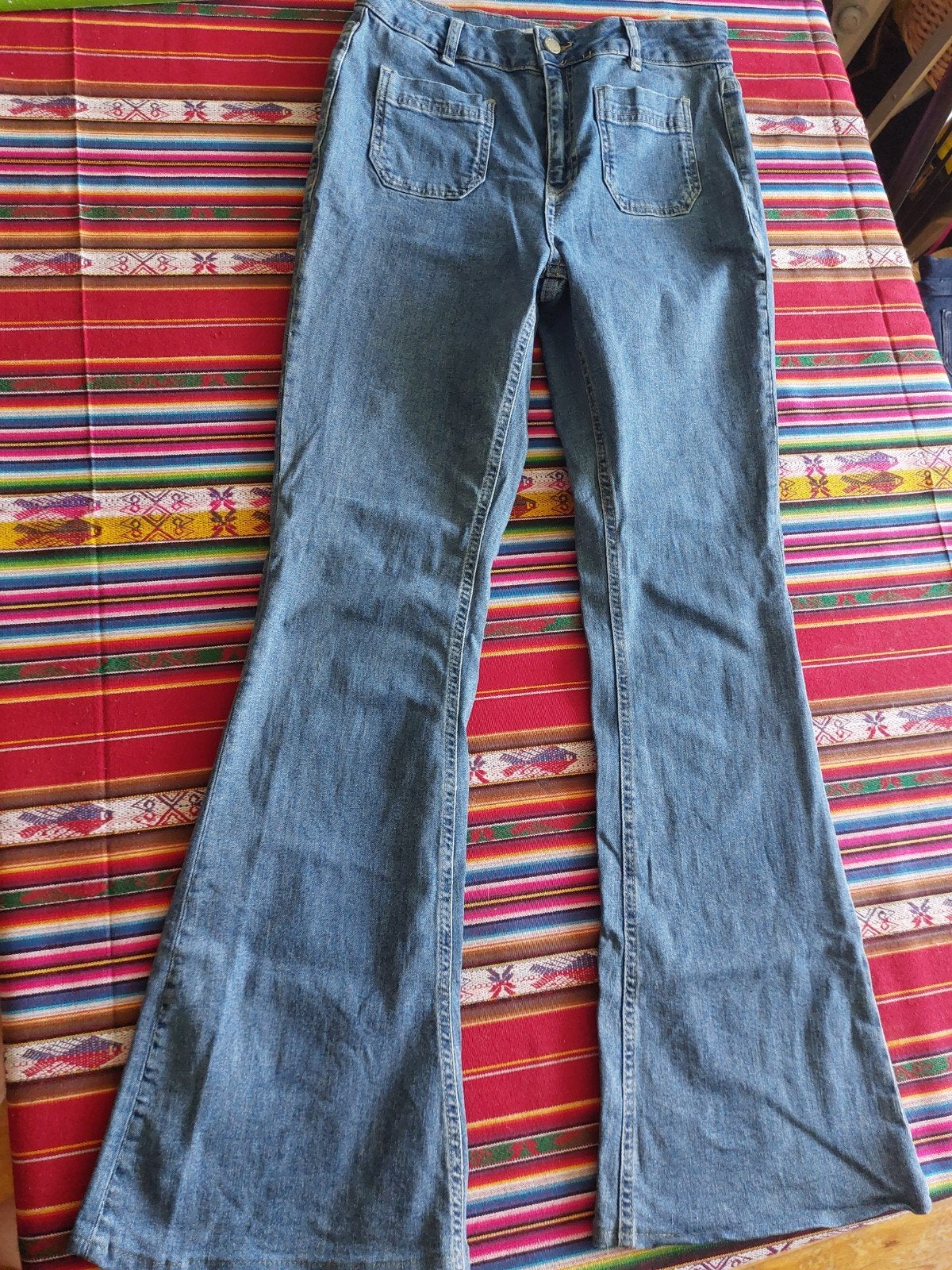 Revelation Jeans Maat 28 met Stretch, Kleding | Dames, Blauw, Ophalen of Verzenden, Gedragen, Revelation