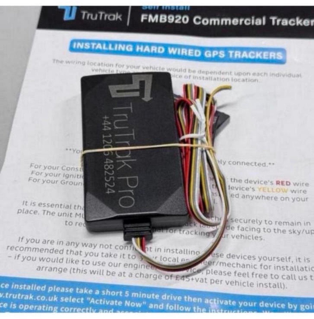 TruTrak Pro - FMB920 GPS-voertuig volgapparaat volg volgen, Nieuw, Ophalen of Verzenden, H, H