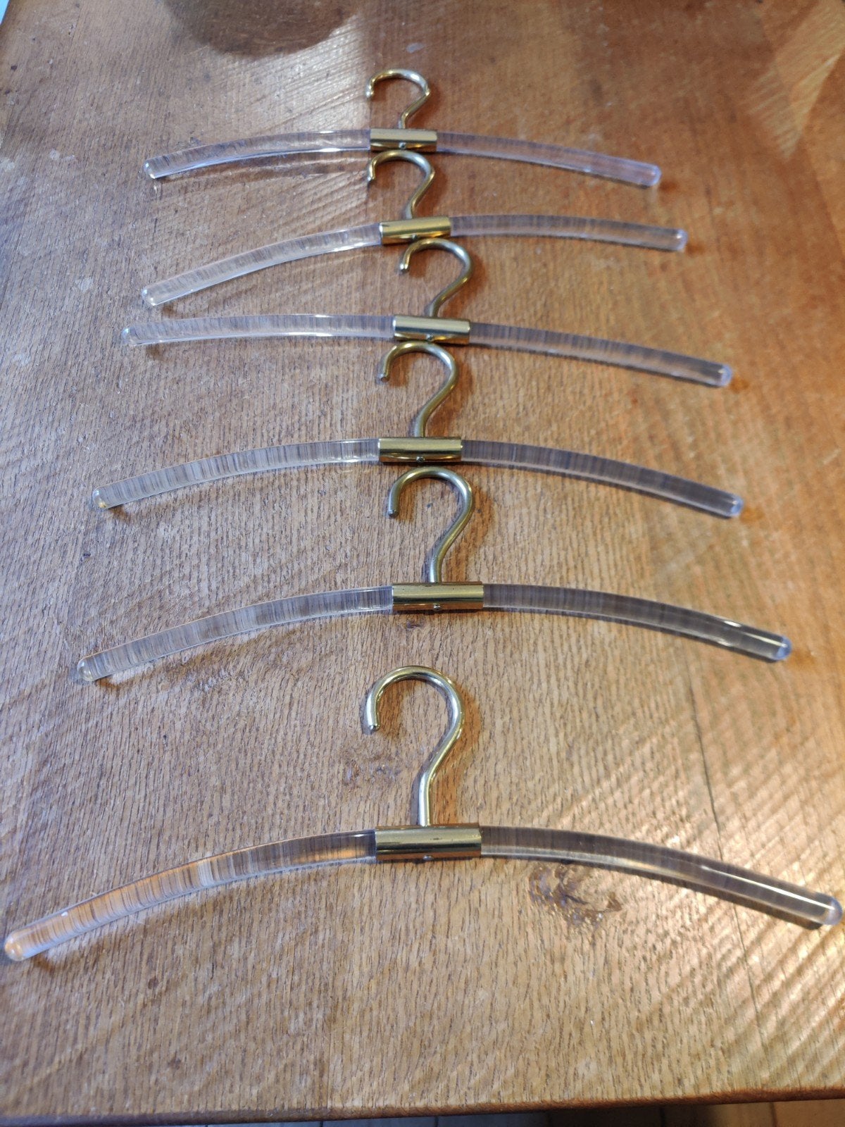 Vintage Lucide Kapstok Hangers - Set van 6, Kleding | Dames, Kledinghangers, Zo goed als nieuw, Overige materialen, Volwassenen