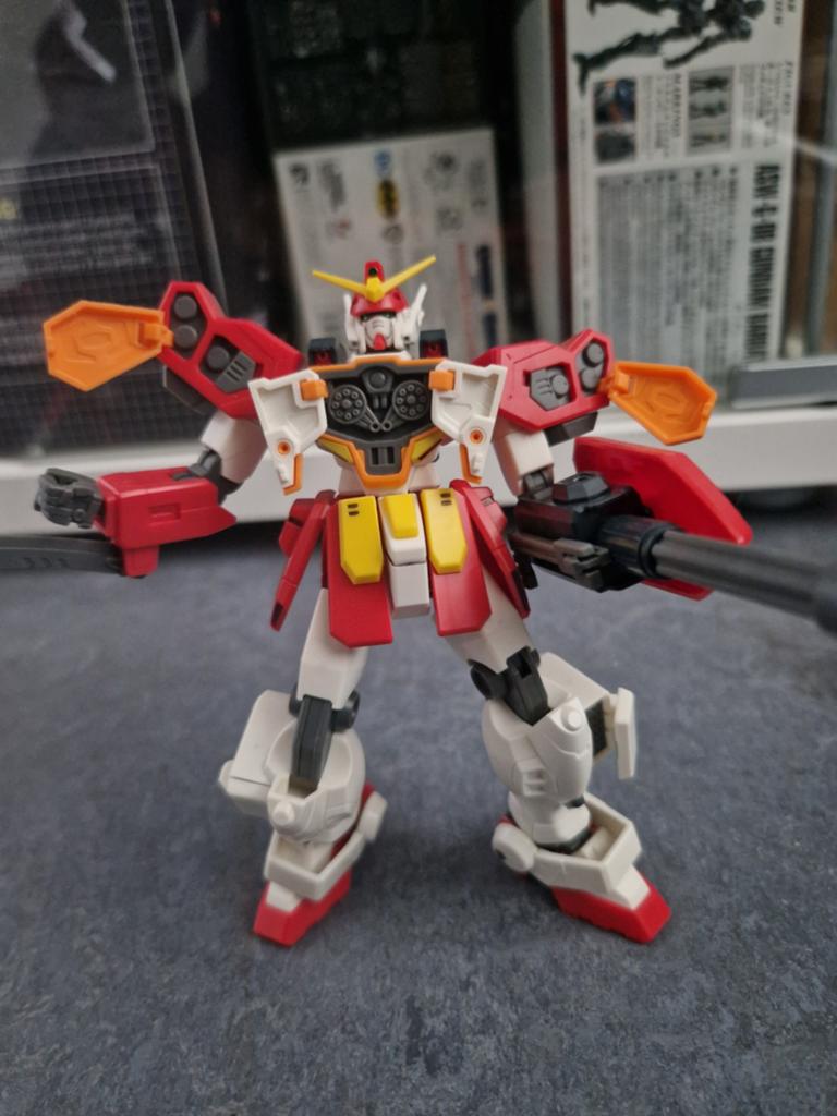 HG Heavyarms Gundam Wing, Ophalen of Verzenden, Zo goed als nieuw, 1:35 tot 1:50