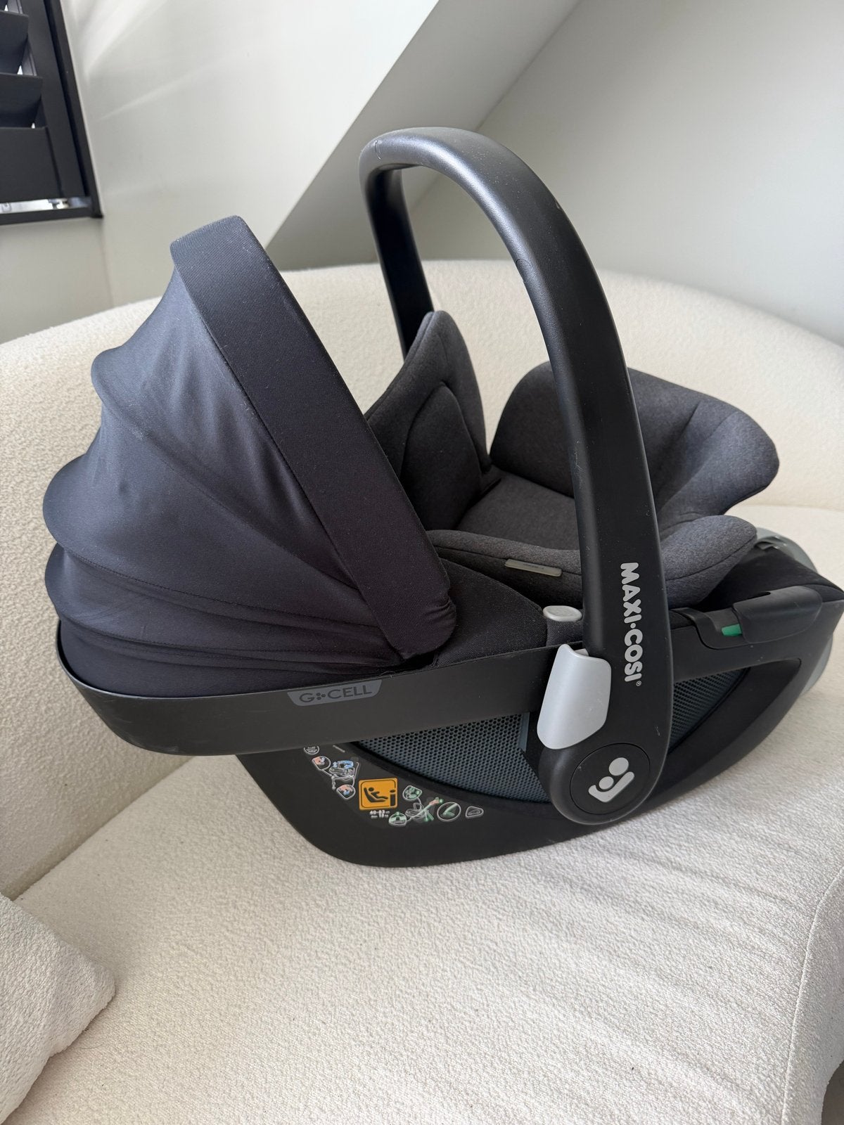 Maxi-Cosi Pebble 360 autostoel - Zo goed als nieuw, Ophalen, Autogordel of Isofix, Slaapstand, Zo goed als nieuw