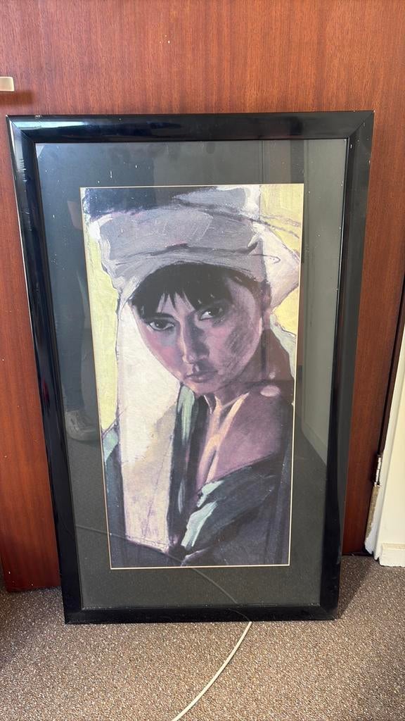 Schilderijen portret Nico vliering, Antiek en Kunst, Ophalen