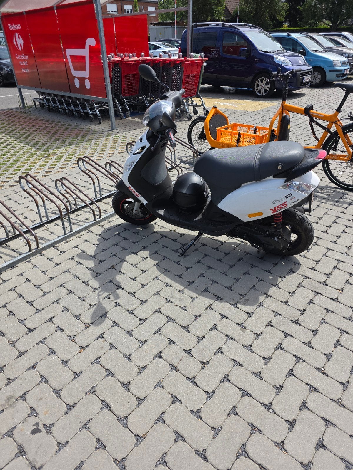 piaggio zip 70cc 2takt, Ophalen, Tweetakt, Maximaal 45 km/u, Zo goed als nieuw