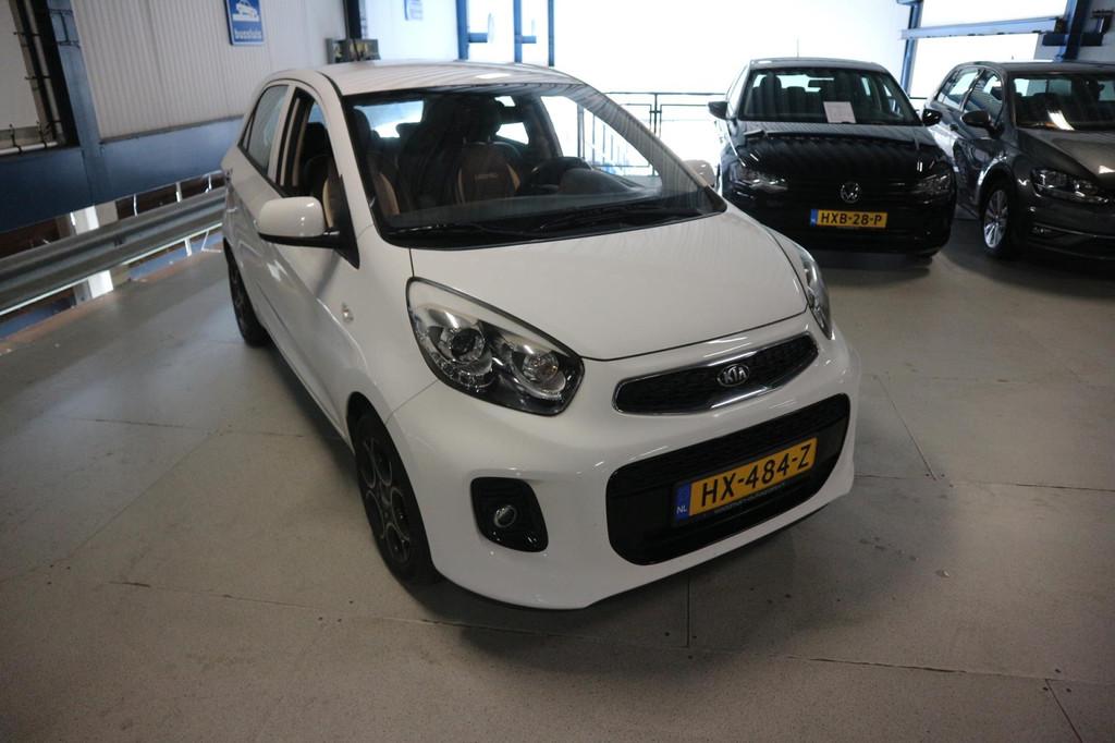 Kia Picanto 1.2 CVVT DynamicLine NW APK / WHITE EDITION ! !, Voorwielaandrijving, Euro 5, Gebruikt, 4 cilinders