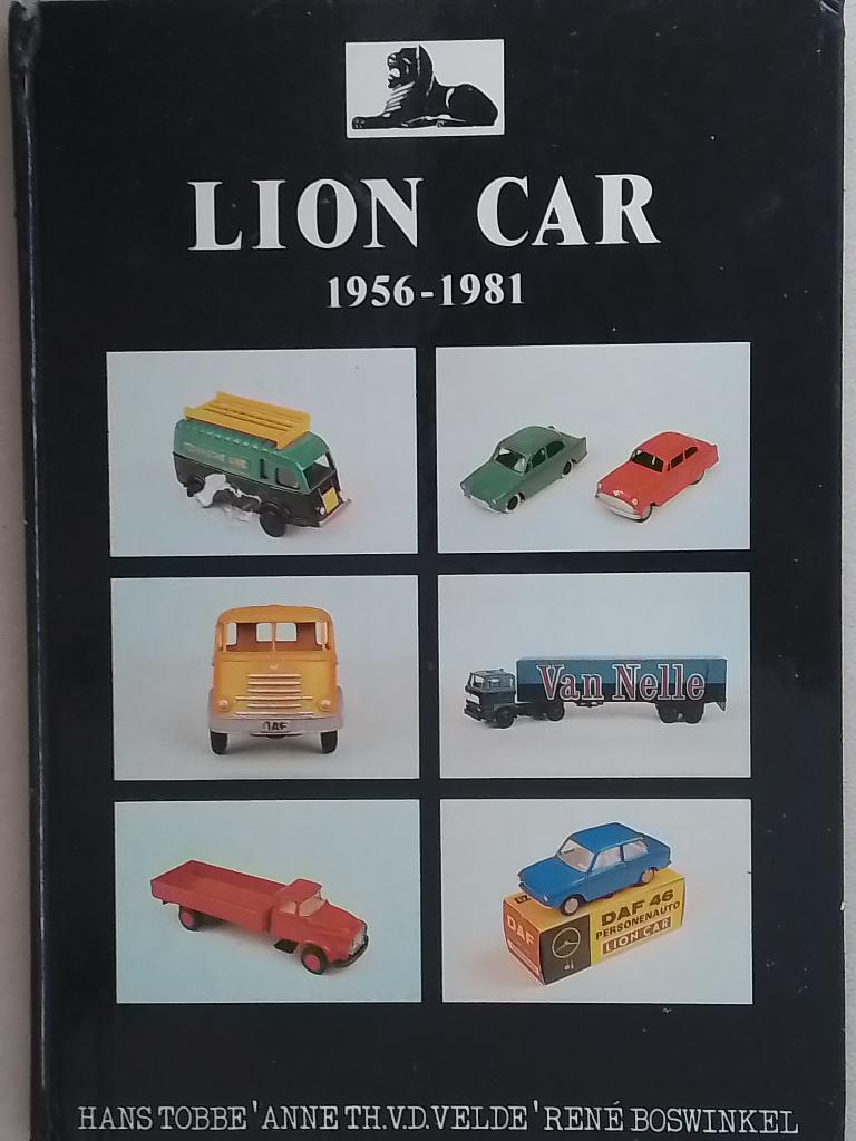 Boek Lion car 1956 - 1981 Hans Tobbe Lion toys, Ophalen of Verzenden, Gebruikt, Bus of Vrachtwagen, Lion Toys