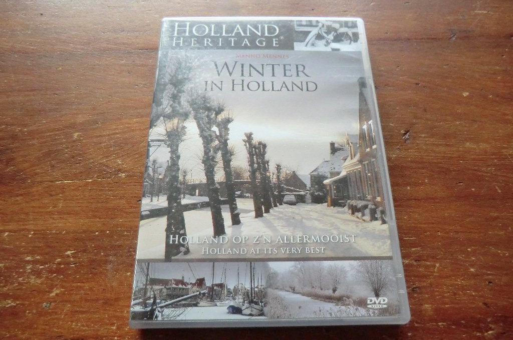 DVD - Winter in Holland - Menno Mennes, Alle leeftijden, Overige genres, Zo goed als nieuw, Ophalen of Verzenden
