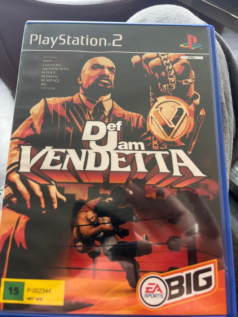 Def Jam Vendetta PlayStation 2, Spelcomputers en Games, Games | Sony PlayStation 2, Ophalen of Verzenden, Zo goed als nieuw, Vechten