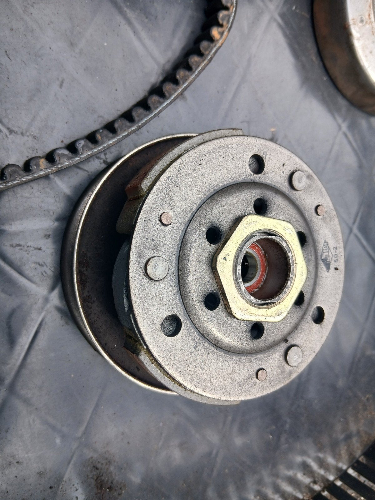 gy6 4takt koppeling agm btc Santini kymco la souris iva riva, Ophalen of Verzenden, Gebruikt, Overige typen, Overige merken