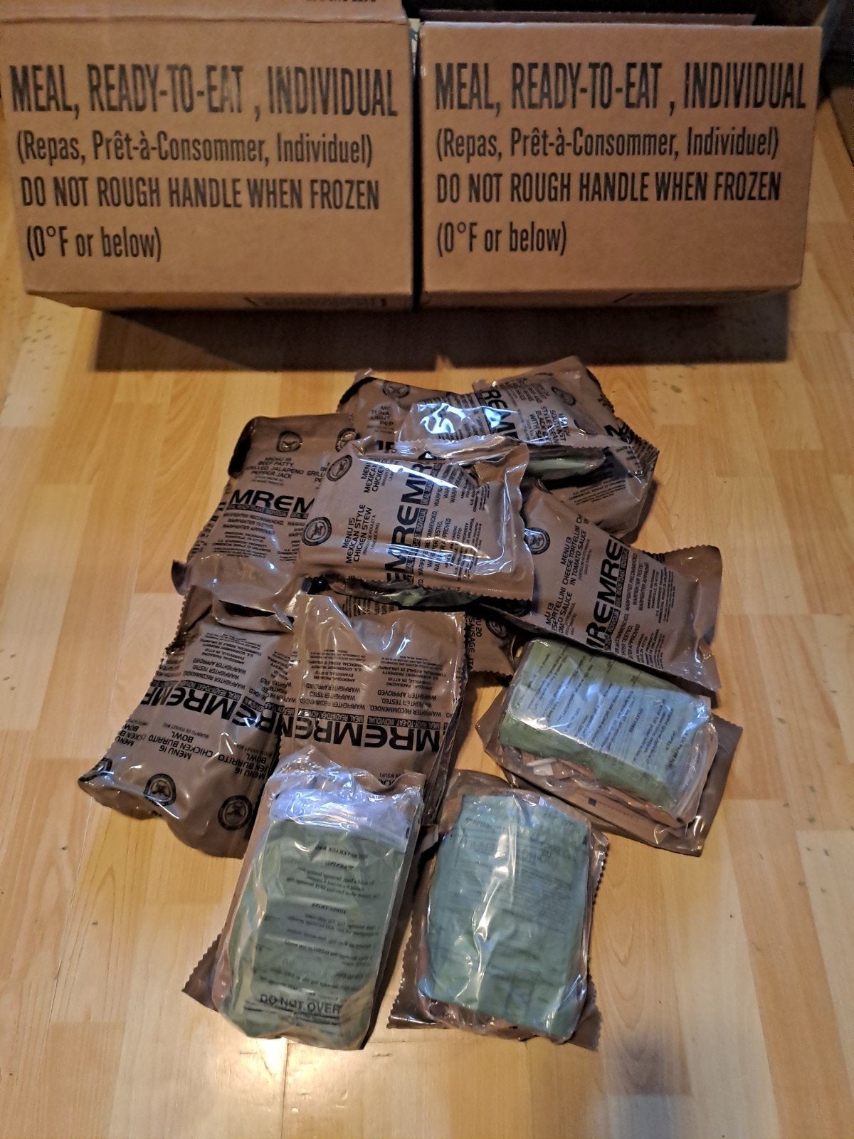 US Army MRE – nieuwe partij – Inspectie 08/2028, Verzamelen, Verzenden, Landmacht, Amerika, Boek of Tijdschrift