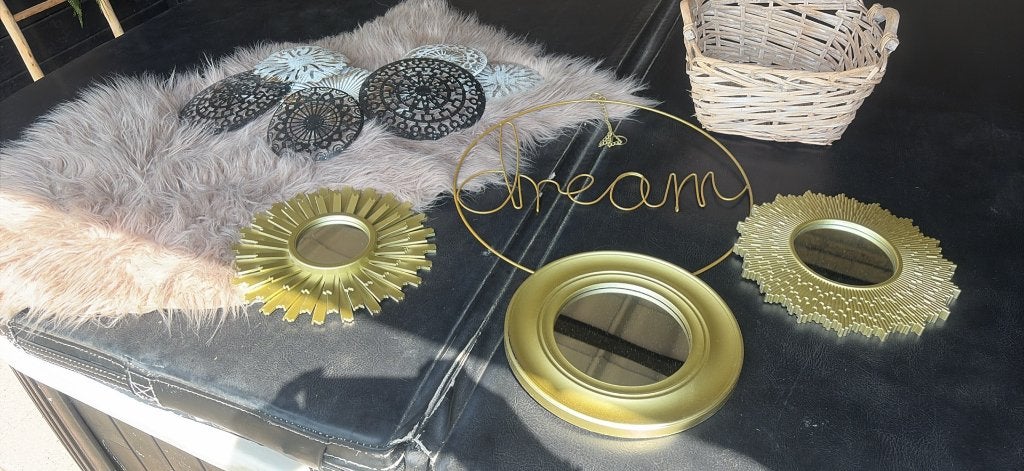 Decoratie set, Ophalen, Minder dan 50 cm, Gebruikt, Rond
