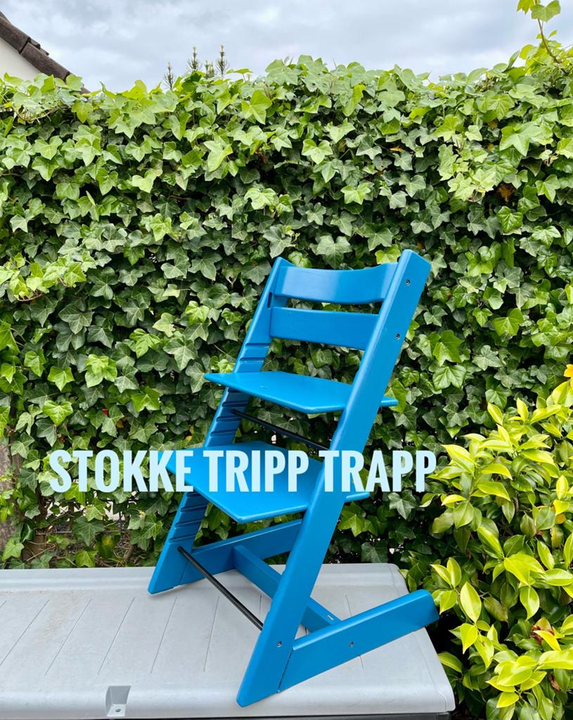 Stokke Tripp Trapp meegroei kinderstoel | pas opgeknapt, Kinderen en Baby's, Kinderstoelen, Ophalen, Zo goed als nieuw, Meegroeistoel