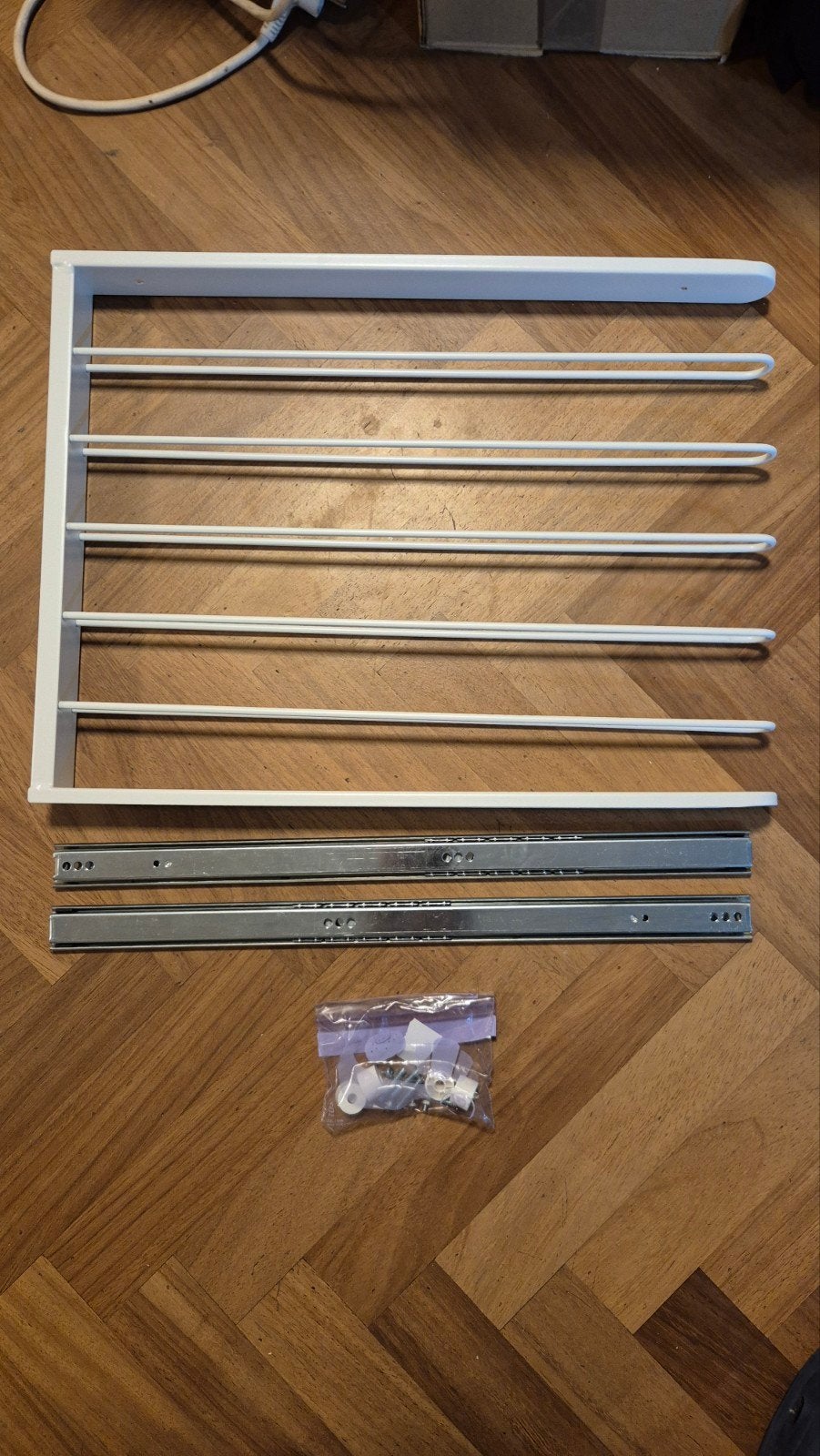 Uittrekbaar broekrek pax  50x58 cm, Huis en Inrichting, Met plank(en), Minder dan 50 cm, Ophalen of Verzenden, Zo goed als nieuw