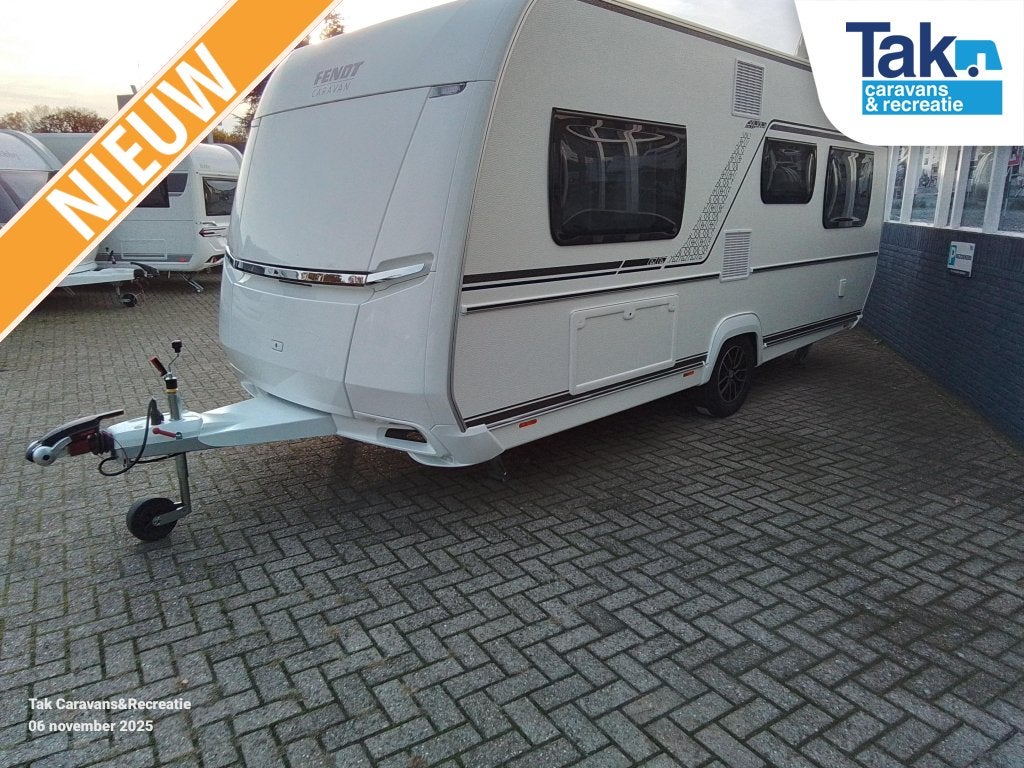 Fendt Apero 465 SFB middenkeuken en Frans bed, Caravans en Kamperen, Caravans, Schokbreker, Rondzit, Bedrijf, Overige typen