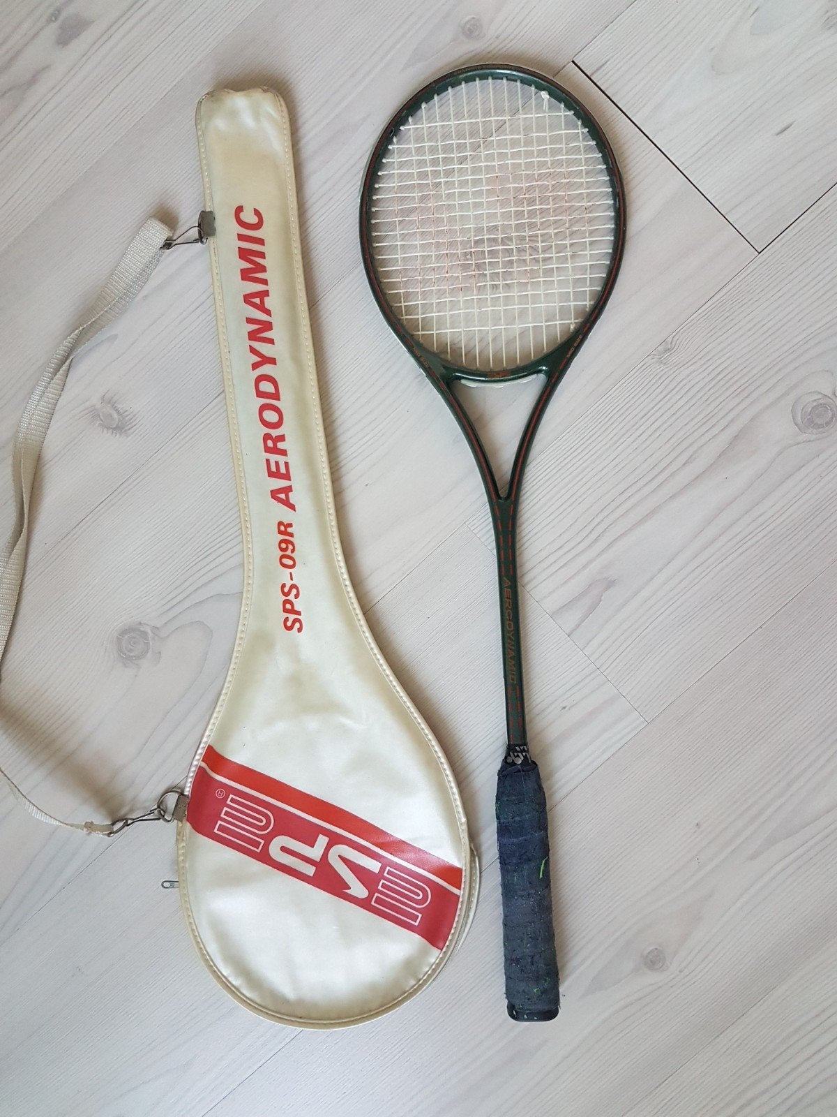 SPS-09R vintage racket, Ophalen of Verzenden, Zo goed als nieuw, Racket(s)