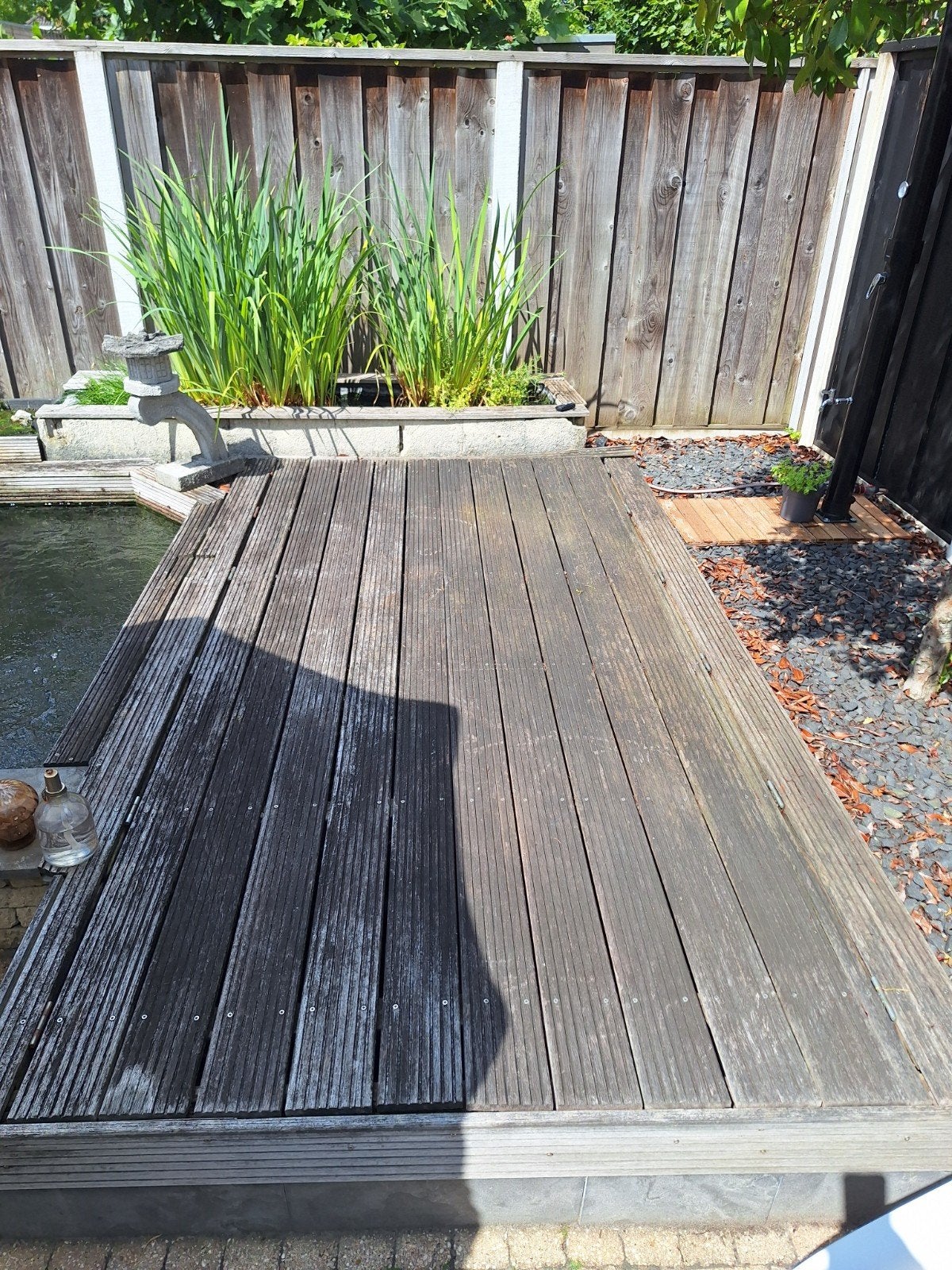 Bankirai vlonderplanken voor terras of vijver, Ophalen of Verzenden, Gebruikt, Hout