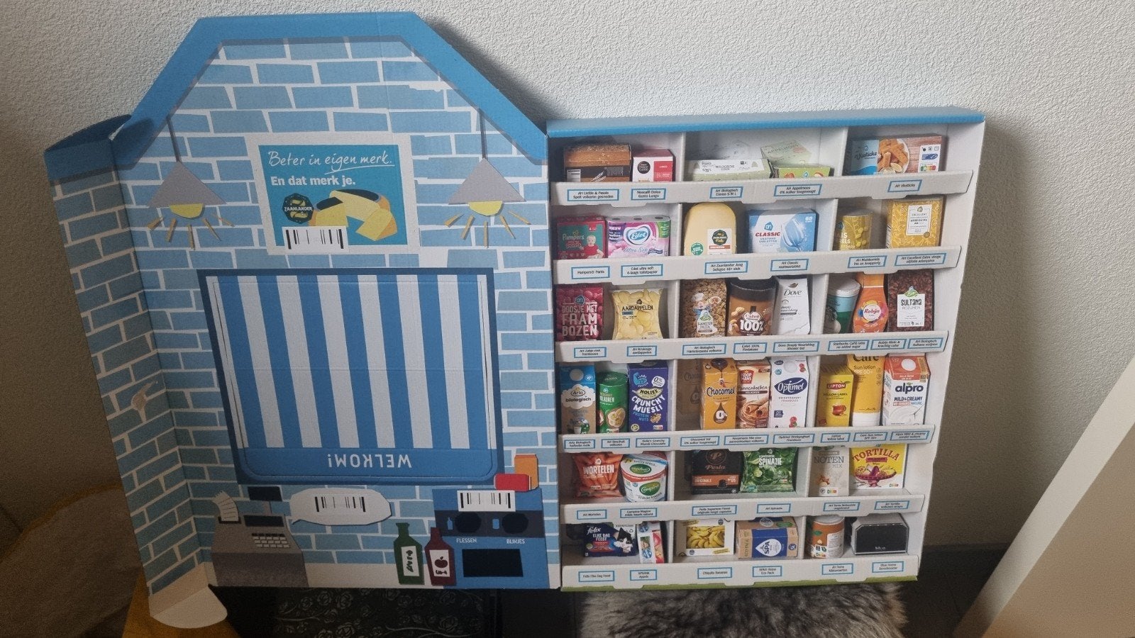 Albert Heijn Winkeltje Compleet, Albert Heijn, Ophalen