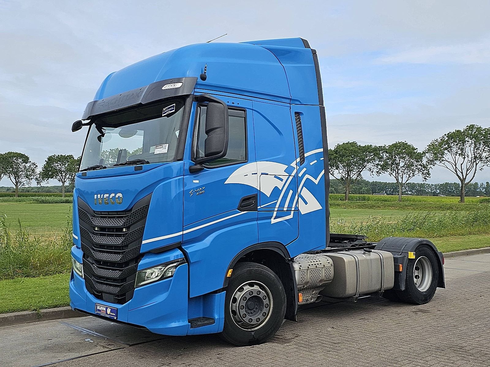 IVECO S-WAY AS440S49, Automaat, Euro 6, Iveco, Blauw