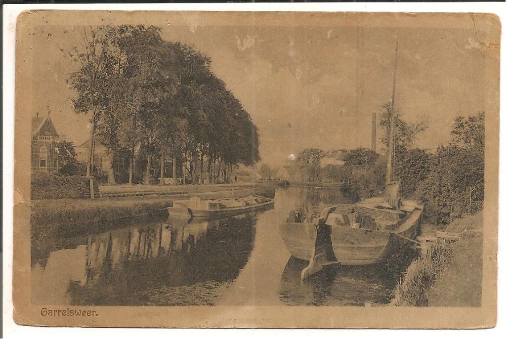 Garrelsweer  Loppersum, Verzamelen, Ansichtkaarten | Nederland, Ophalen of Verzenden, 1920 tot 1940, Gelopen, Noord-Brabant