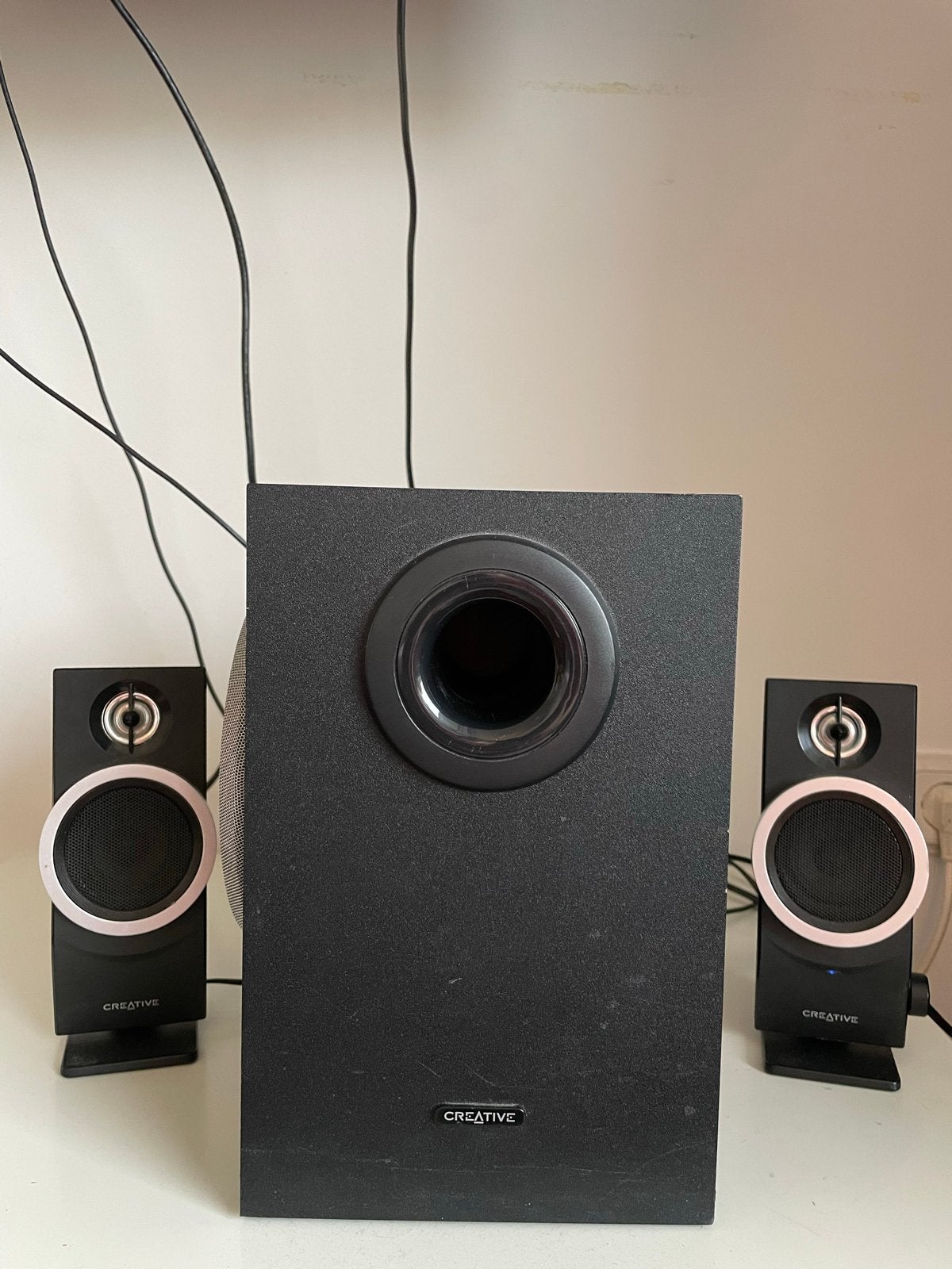 Creative Inspire T3100 2.1 Luidsprekerset met Subwoofer, Ophalen, Gebruikt, Audiokanaal 2.1
