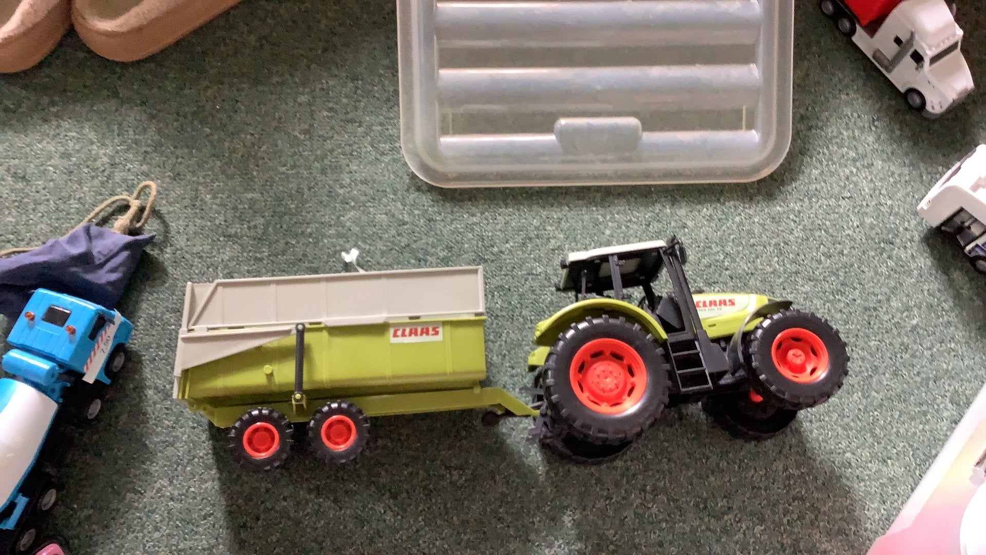 Claas trekker, Kinderen en Baby's, Speelgoed | Speelgoedvoertuigen, Ophalen of Verzenden, Gebruikt