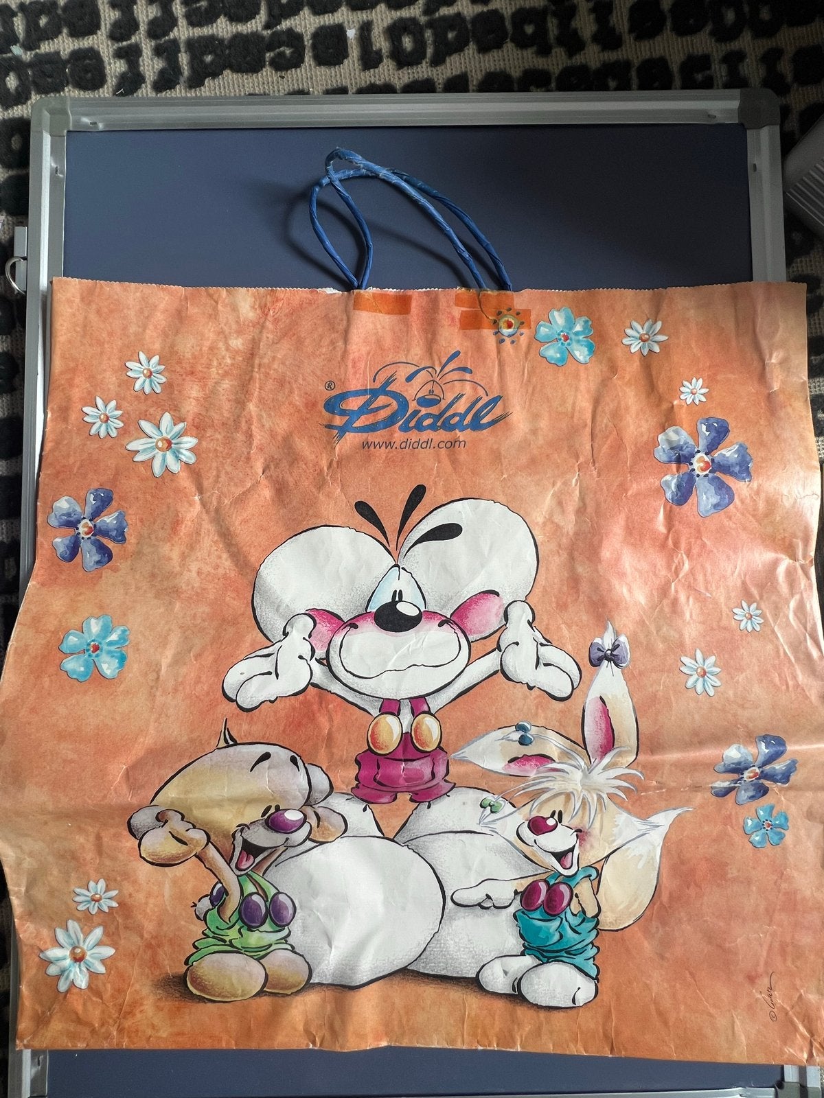 Grote Diddl tas - Vintage verzamelobject, Ophalen of Verzenden, Diddl, Gebruikt, Tas, Koffer of Zak