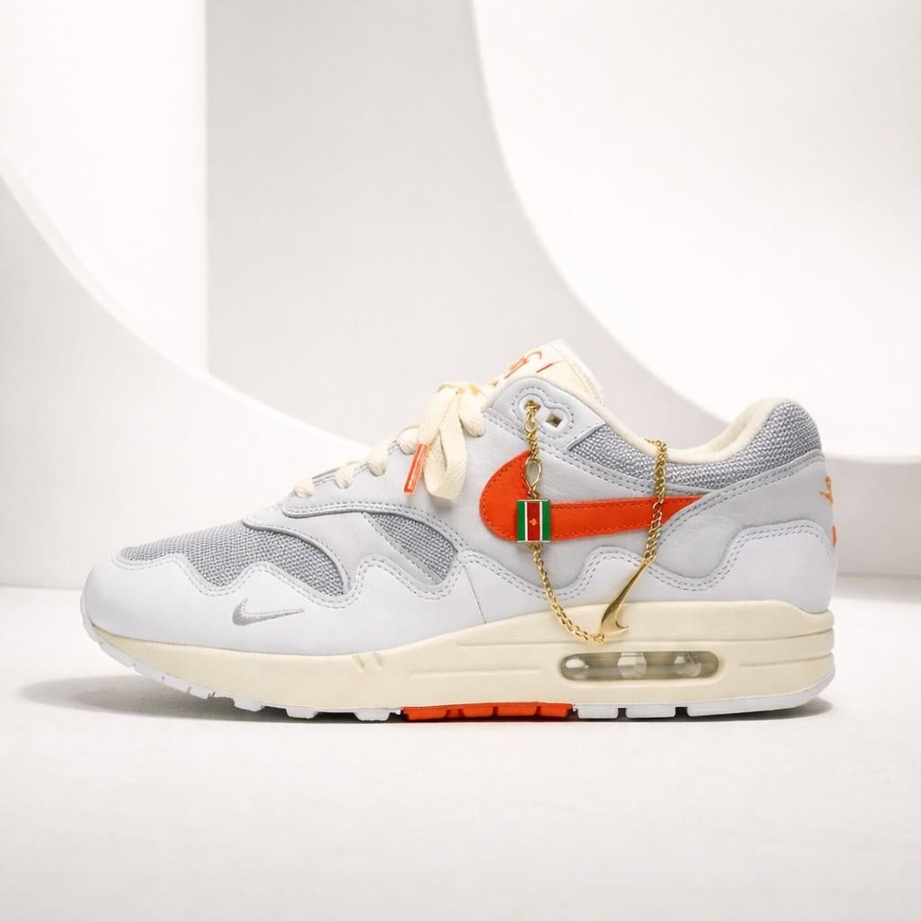 Nike Air Max 1'87 Patta Waves White & Hyper Crimson, Nike, Nieuw, Ophalen of Verzenden, Wit