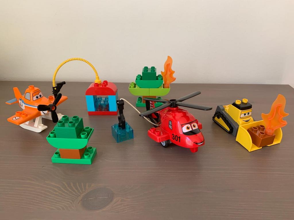 Duplo 10538 - Disney Planes - Brandweer, Kinderen en Baby's, Speelgoed | Duplo en Lego, Ophalen of Verzenden, Gebruikt, Complete set