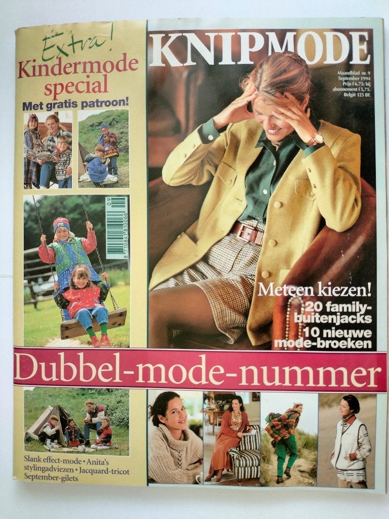 Knipmode september 1994, Verzenden, Gebruikt, Vrouw, Knipmode