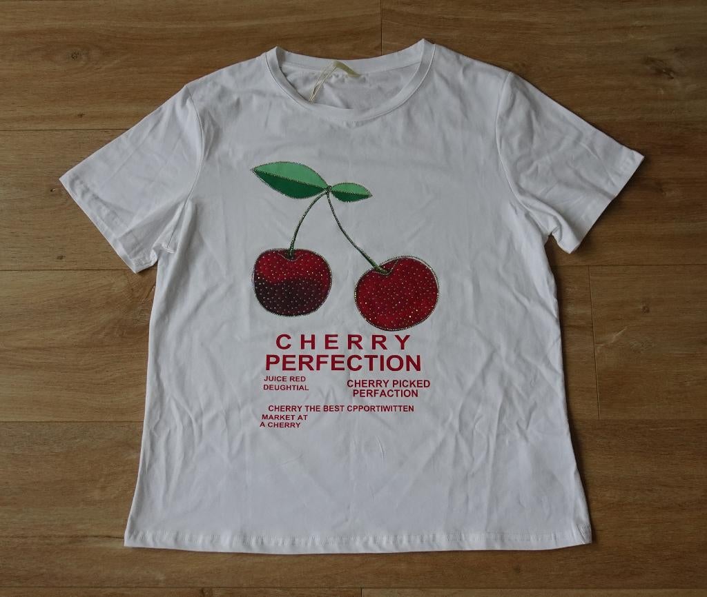 T-Shirt met Opdruk van Y Two Woman voor Dames NIEUW, Ophalen, Nieuw, Korte mouw