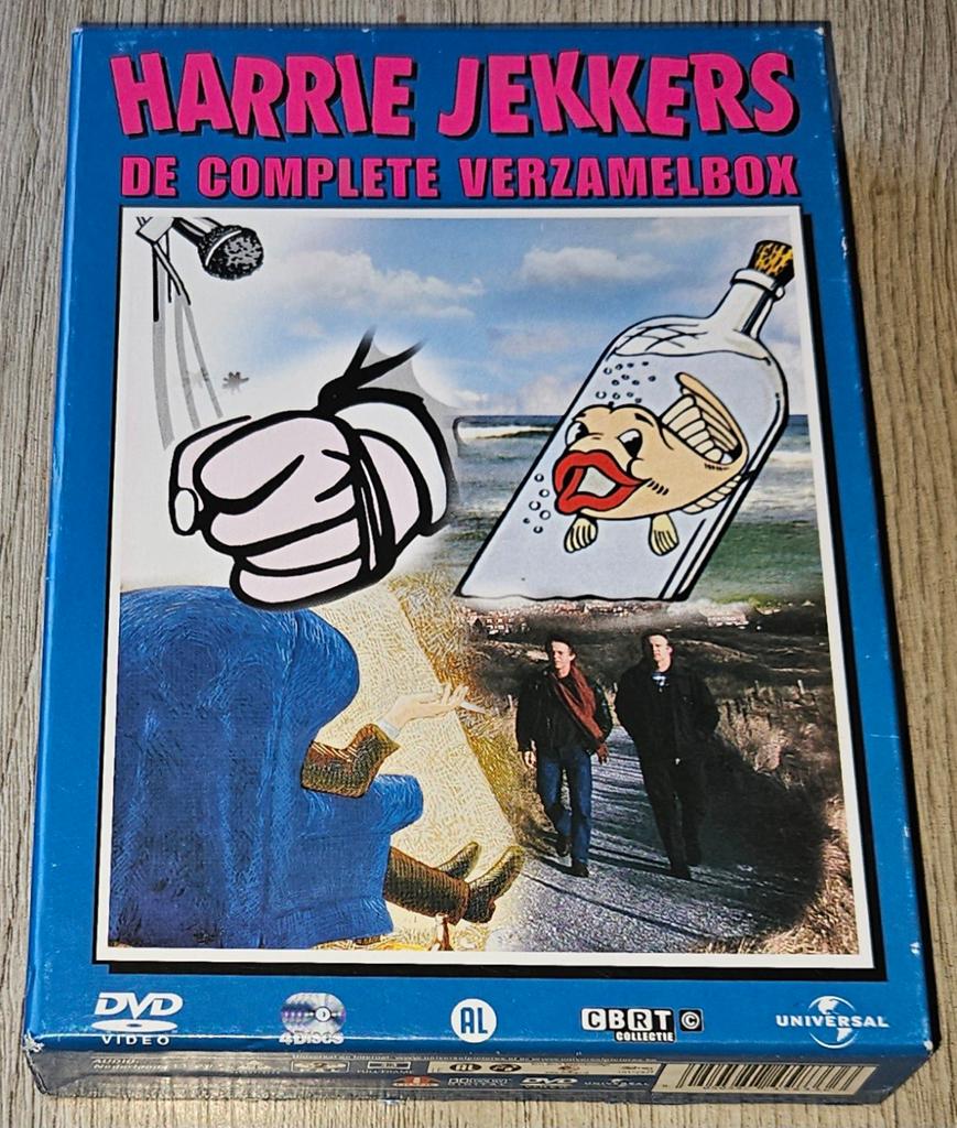 Harrie Jekkers - De Complete Verzamelbox 4DVD, Alle leeftijden, Ophalen of Verzenden, Gebruikt, Stand-up of Theatershow