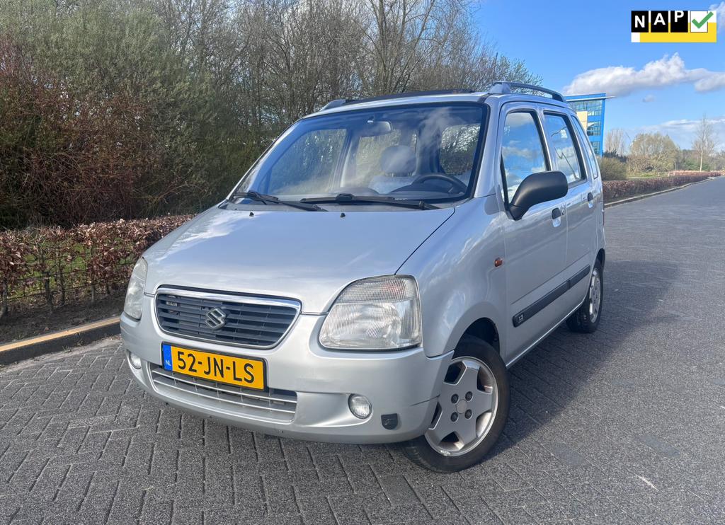 Suzuki Wagon R+ 1.3 AUTOMAAT SchuifDak Nieuwe APK Juni 2027, Auto's, Suzuki, 40 €/maand, 4 cilinders, Bedrijf, 925 kg