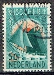 Nederland 258 Zeemanszegel Hospitaal-kerkschip DE HOOP GEST2, Verzenden, Gestempeld, Overige thema's