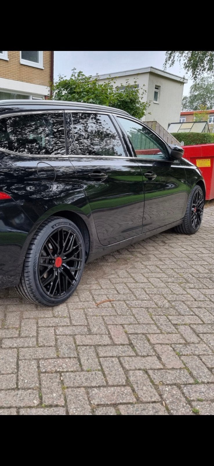 MAM Velgen 18 inch met Michelin Pilot Sport 5 Zomerbanden, Auto-onderdelen, Ophalen, 18 inch, Gebruikt, Banden en Velgen