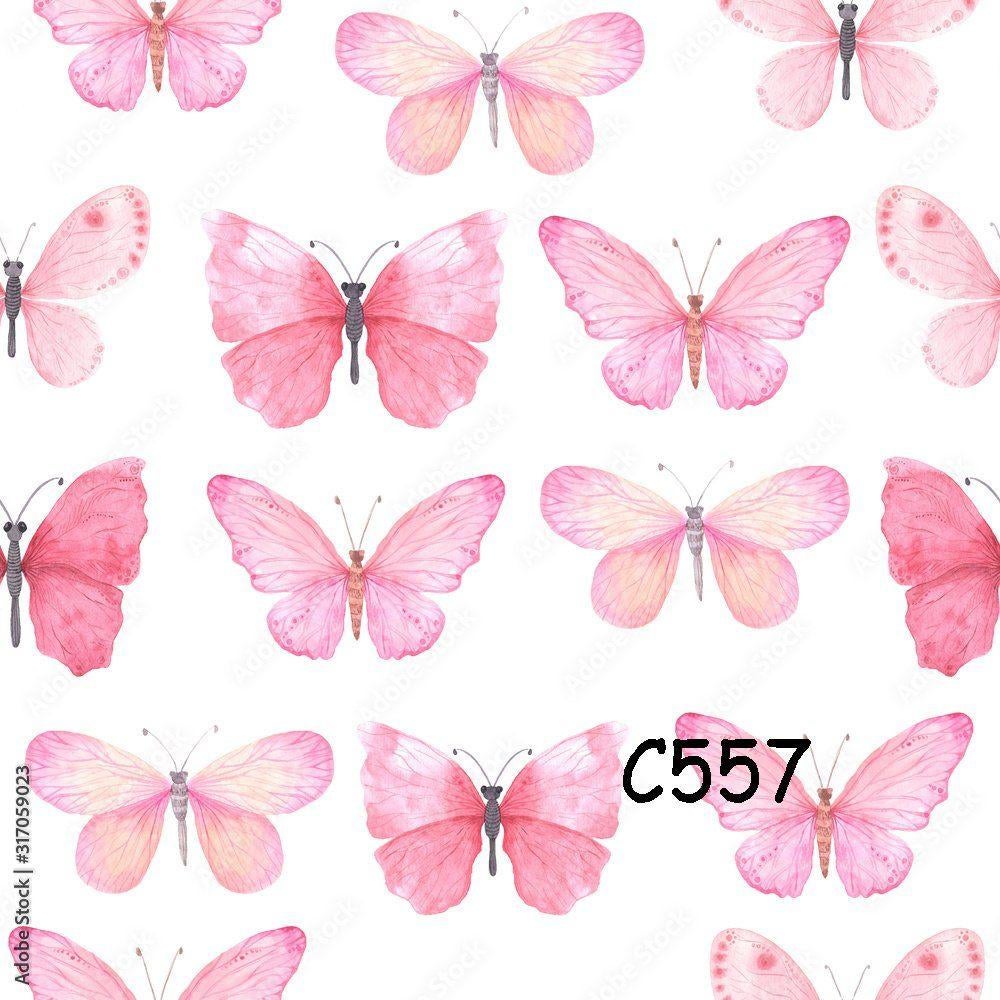 Servetten decoupage/bullet journal * vlinders roze C557, Verzenden, Nieuw