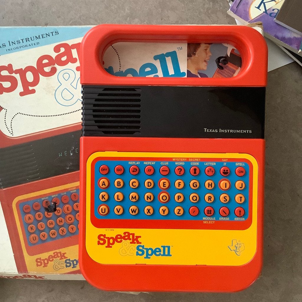 1978 speak & spell voor  de circuitbender!, Ophalen, Gebruikt, Overige merken
