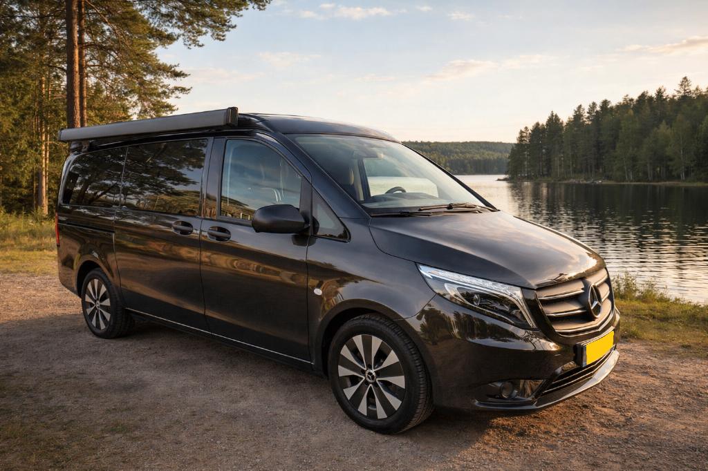 Mercedes Marco Polo V220 2022 16.694km!, Caravans en Kamperen, Campers, Mercedes-Benz, Bedrijf, Diesel, 5 tot 6 meter