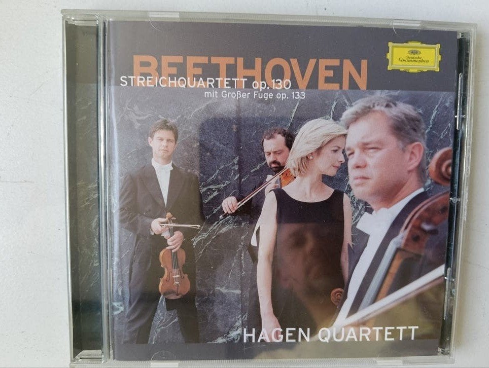 Beethoven & Mozart - Hagen Quartett CD, Ophalen of Verzenden, Classicisme, Zo goed als nieuw, Kamermuziek
