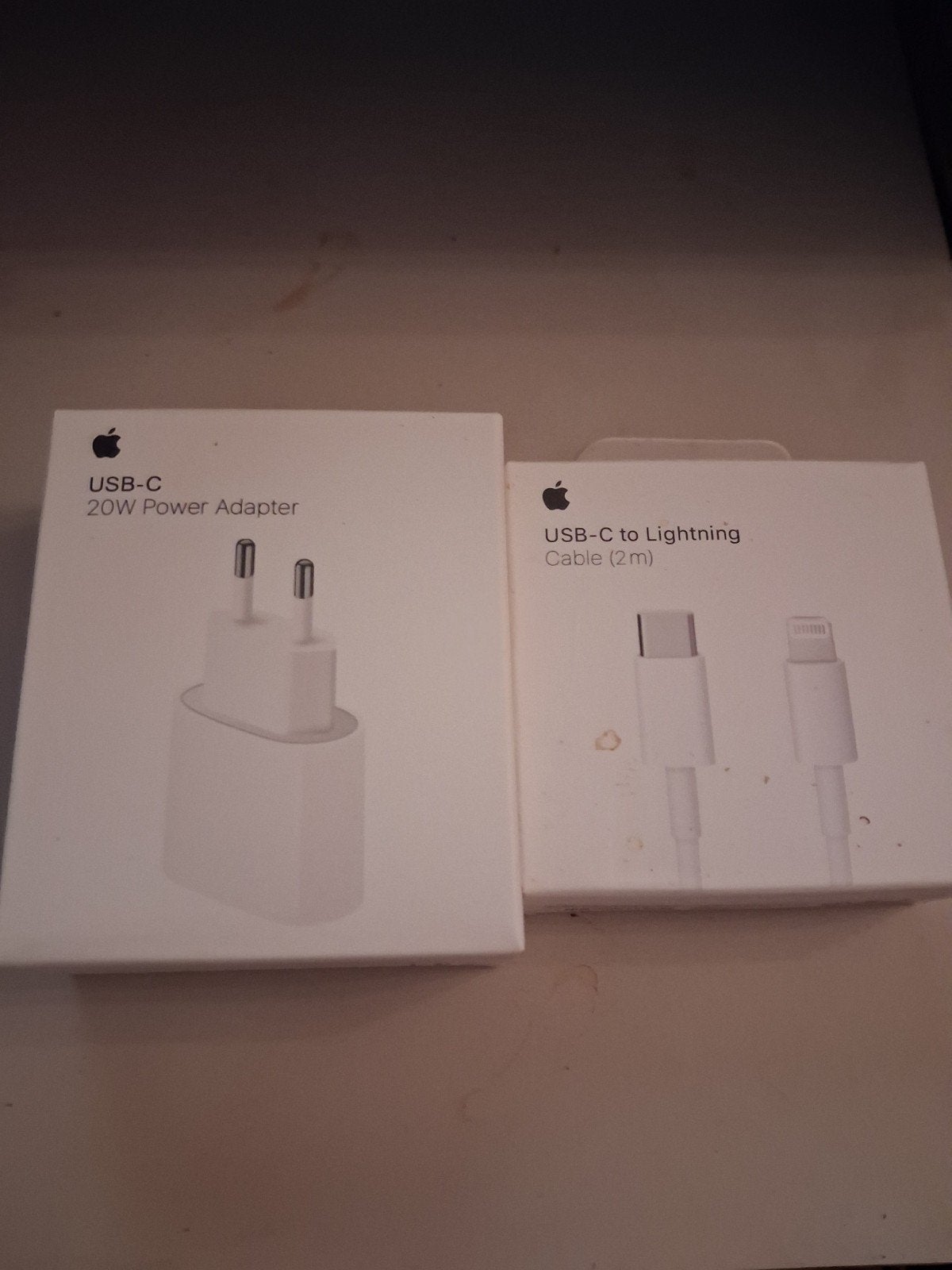 Apple USB-C 20W Power Adapter & USB-C naar Lightning Kabel, Ophalen of Verzenden, Nieuw, Apple