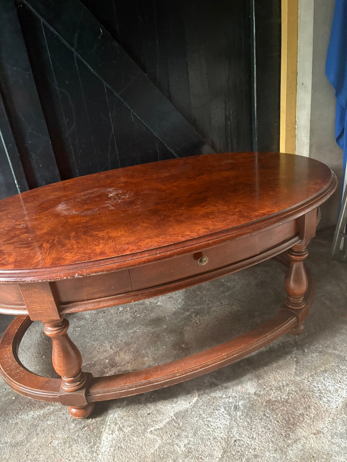 Salon tafel hout gratis oohalen, Ophalen, Gebruikt, 100 tot 150 cm, 50 tot 100 cm