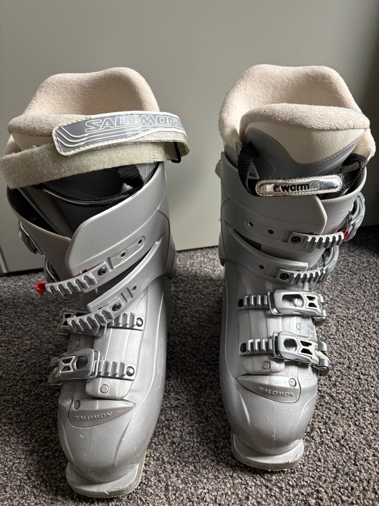 Salomon skischoen, Ophalen, 160 tot 180 cm, Gebruikt, Schoenen