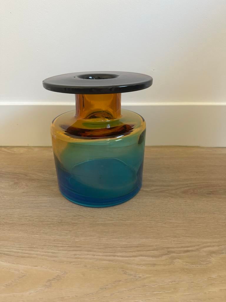 Glazen vaas Serax “Wind and fire” met kleurverloop, Ophalen, Overige kleuren, Minder dan 50 cm, Glas