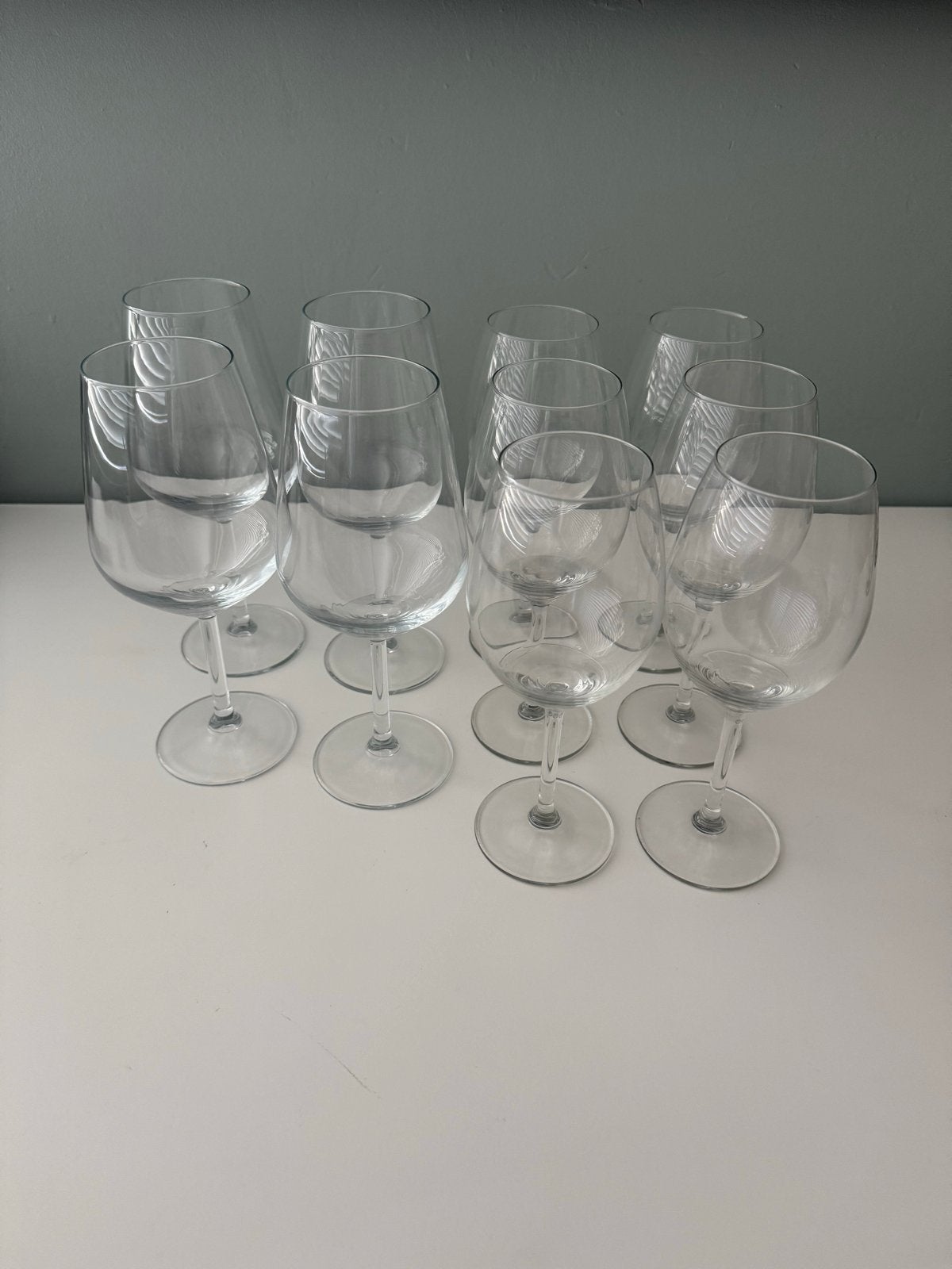 Vivo wijnglazen in twee maten, Ophalen of Verzenden, Zo goed als nieuw, Glas, Overige merken