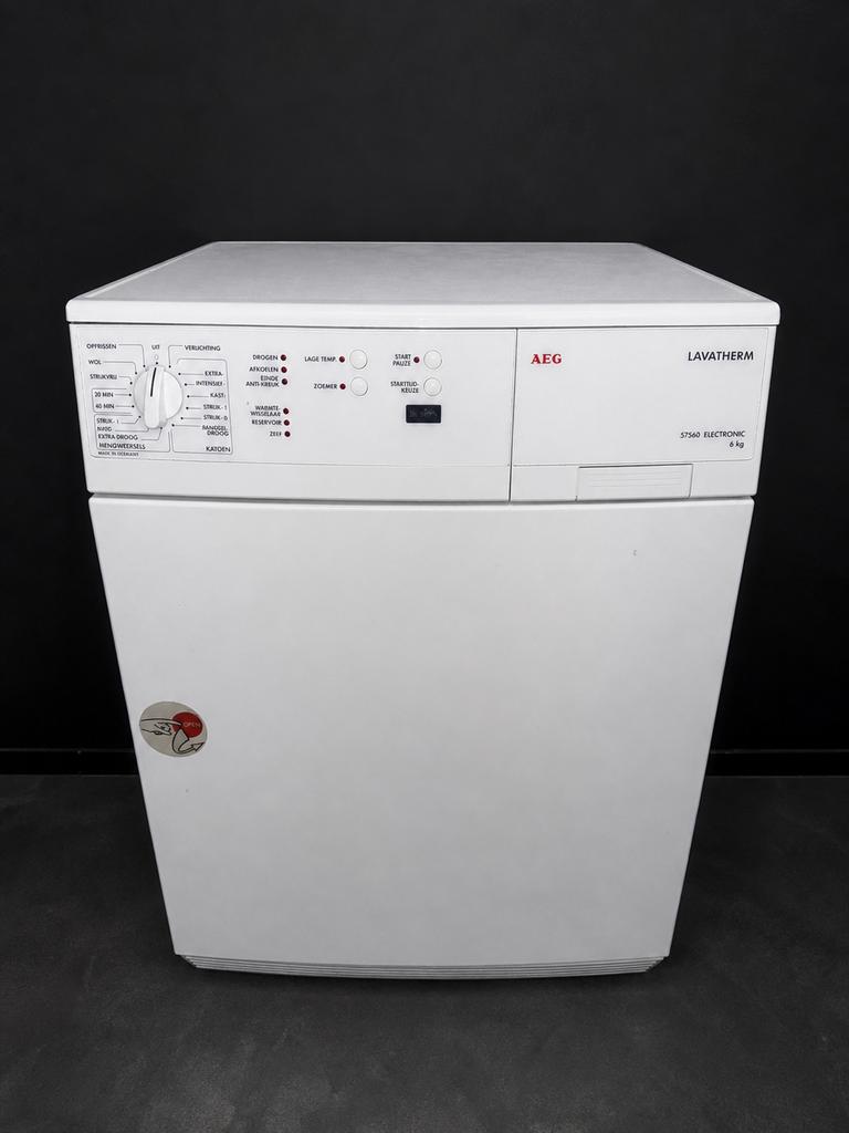 Wasdroger AEG Lavatherm, Witgoed en Apparatuur, Ophalen, 6 tot 8 kg, Gebruikt, Voorlader
