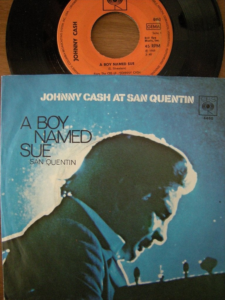 Johnny Cash (A Boy Named Sue), Gebruikt, 7 inch, Ophalen of Verzenden, Country en Western