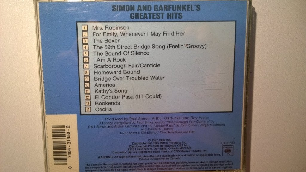 Simon & Garfunkel - Simon And Garfunkel's Greatest Hits, Ophalen of Verzenden, Zo goed als nieuw, Pop, Album