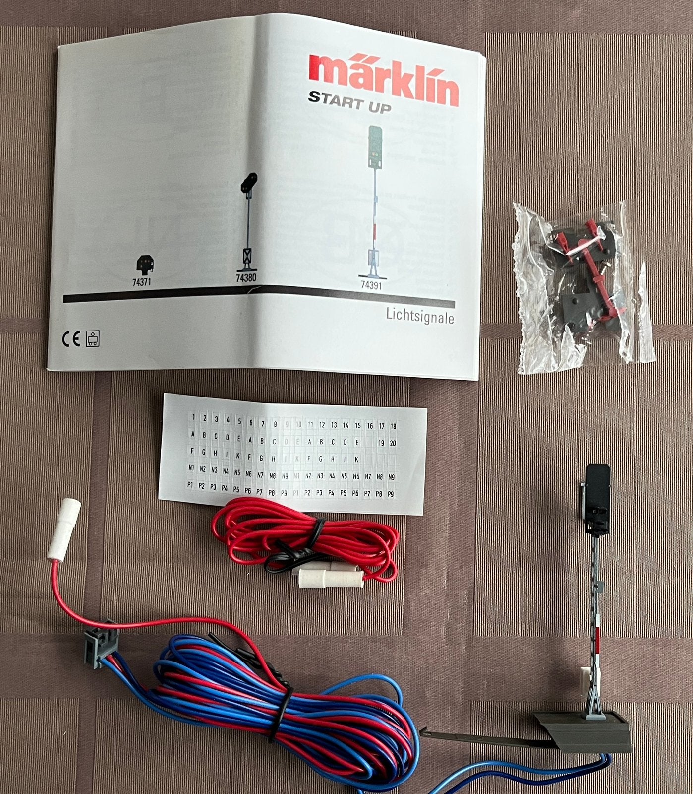 Marklin 74391 Seinpaal Lichtsein NIEUW, Hobby en Vrije tijd, Wisselstroom, Ophalen of Verzenden, Märklin, Nieuw