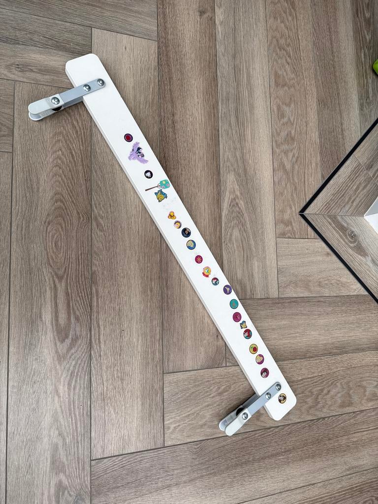 Ikea bedhekje met stickers - Super handig!, Kinderen en Baby's, Kinderkamer | Overige Meubels, Ophalen, Gebruikt, Overige typen