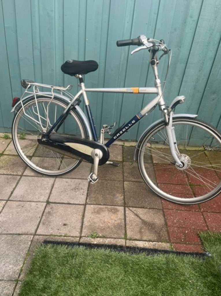 Gazelle orange, Fietsen en Brommers, Fietsen | Heren | Herenfietsen, Gebruikt, Gazelle, 53 tot 57 cm, Versnellingen, Schijfrem