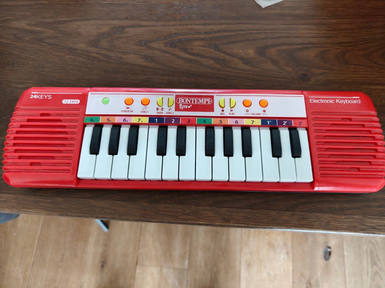 Bontempi Electronic Keyboard 24 toetsen, Ophalen, Zo goed als nieuw
