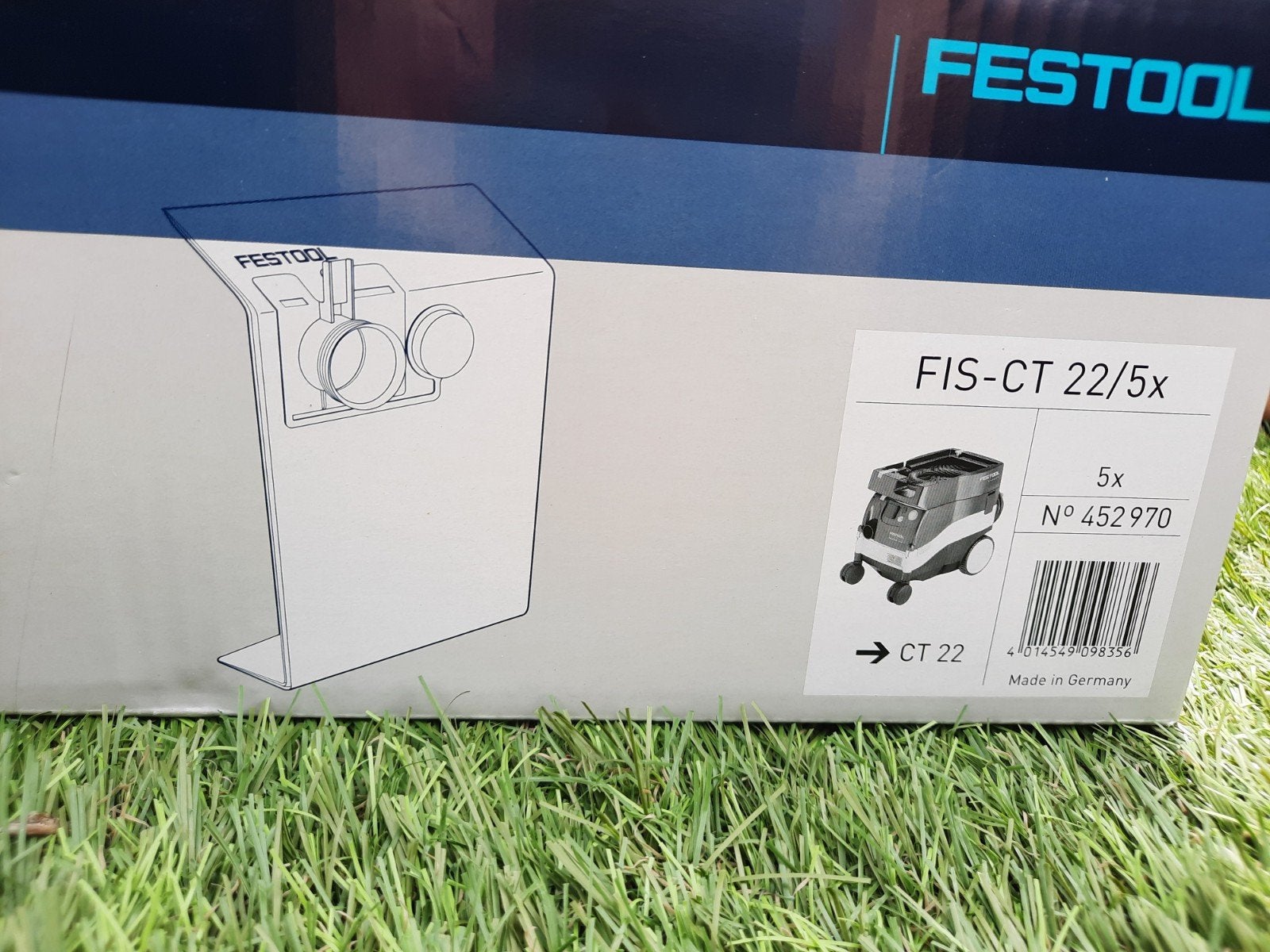 Festool FIS-CT 22/ stofzakken voor CT 22 (3 stuks), Ophalen of Verzenden, Nieuw